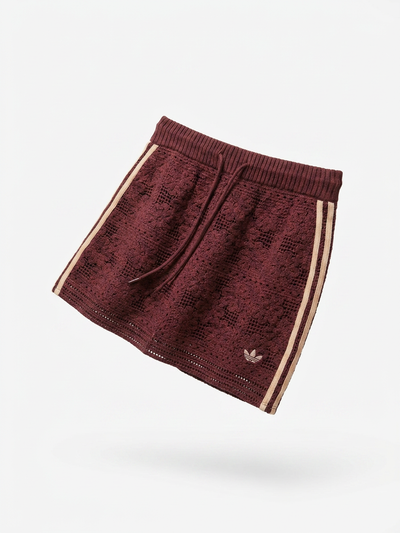 Adidas Originals Crochet Knit Mini Skirt