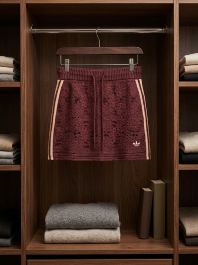 Adidas Originals Crochet Knit Mini Skirt 2