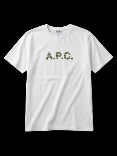 A.P.C. Liberty Fabric Logo T-Shirt