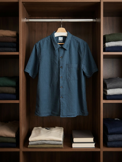 Paul Smith PS Linen Short Sleeve Shirt 2