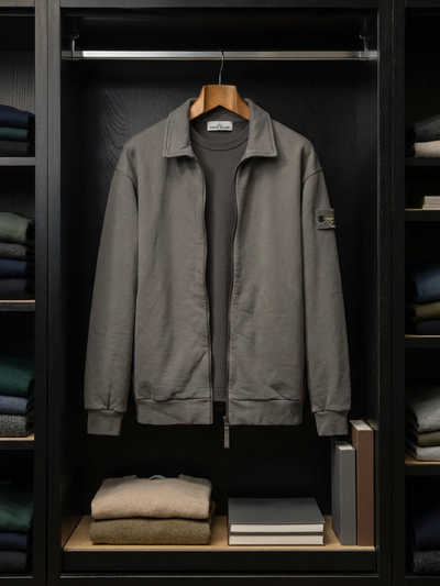 Stone Island Ghost Zip-Up Overshirt Track Top 2
