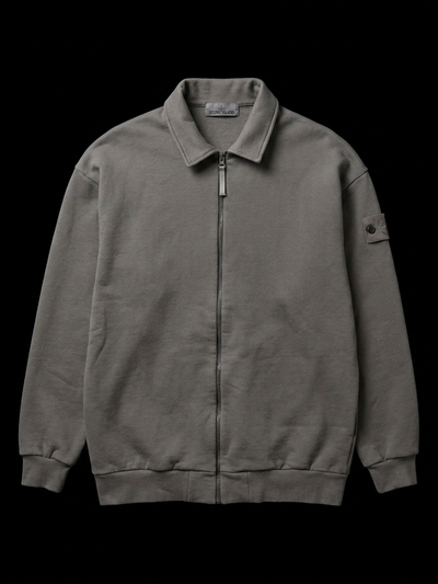 Stone Island Ghost Zip-Up Overshirt Track Top