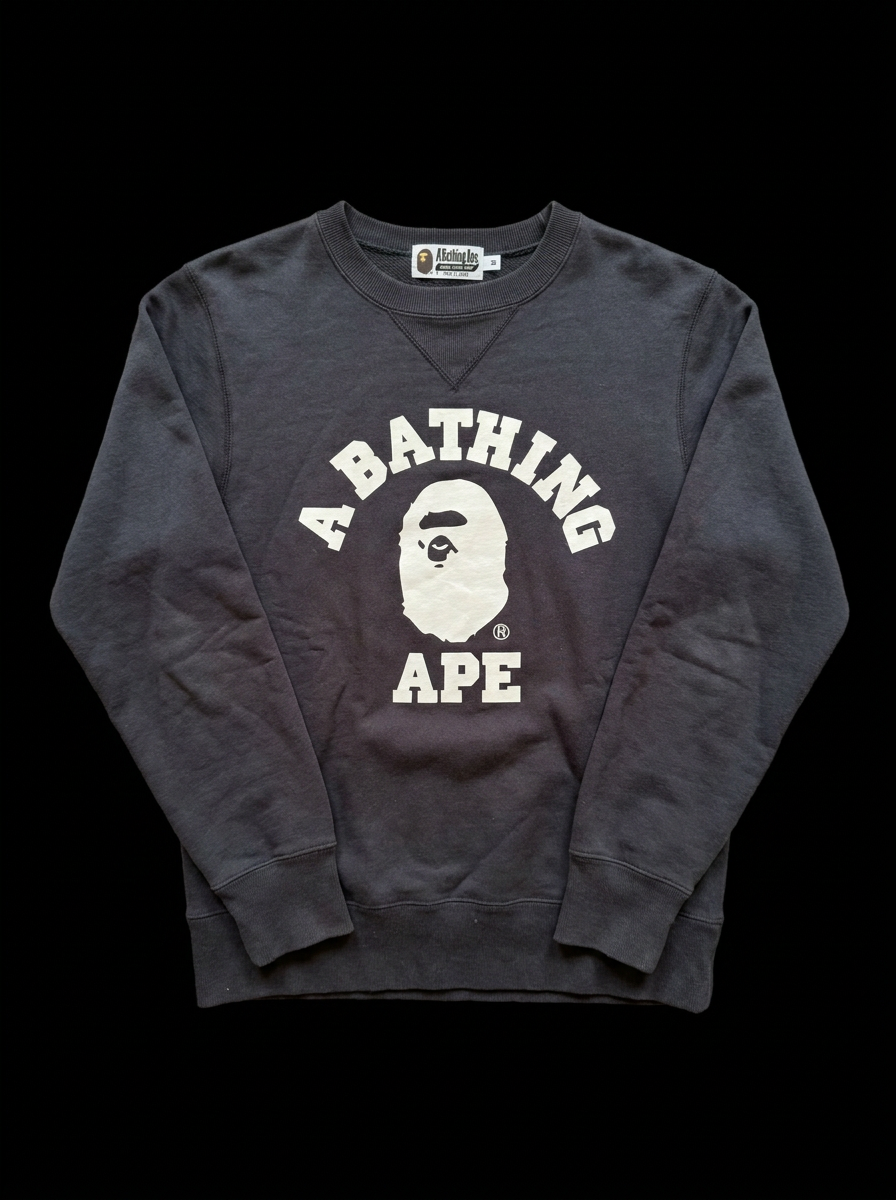 A Bathing Ape Ape Head Logo BAPE Sweatshirt