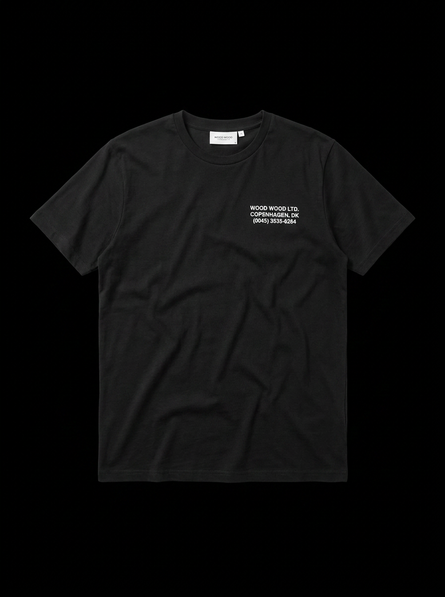Wood Wood Graphic Print T-Shirt