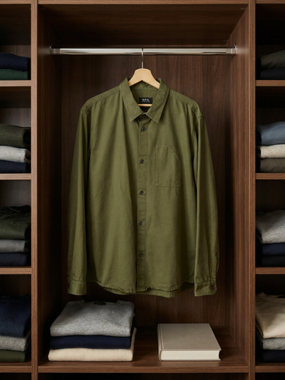 A.P.C. Mainline Overshirt Long Sleeve 2