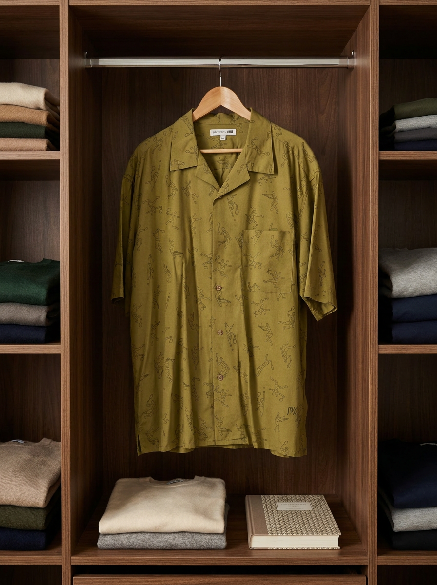 J.W. Anderson x Uniqlo J.W. Anderson x Uniqlo Tennis Print Short Sleeve Shirt 2