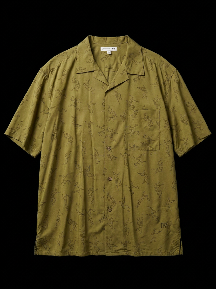 J.W. Anderson x Uniqlo J.W. Anderson x Uniqlo Tennis Print Short Sleeve Shirt