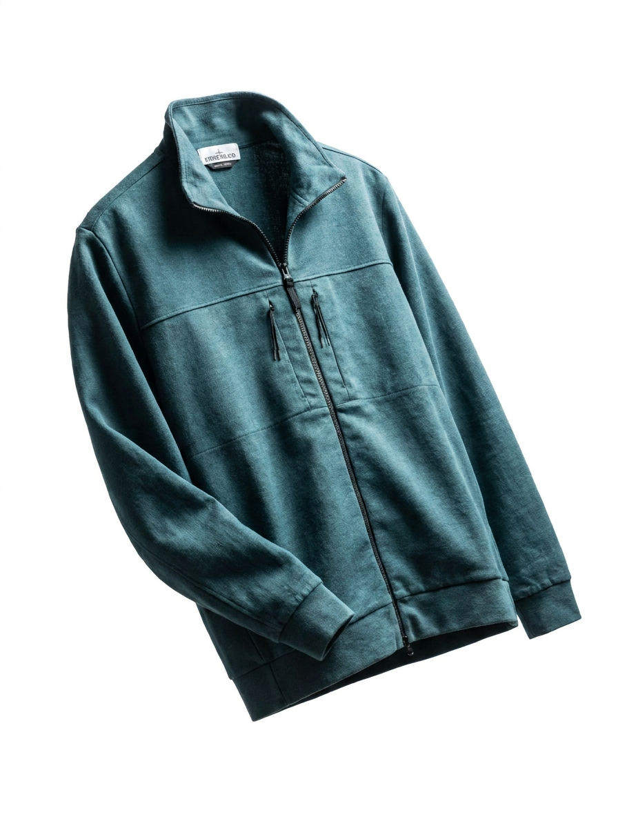 Stone Island Stellina Zip-Up Sweatshirt Track Top