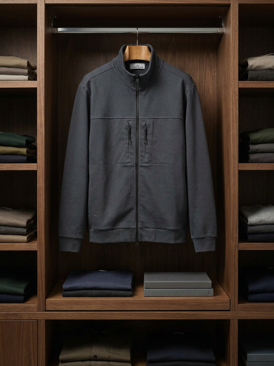 Stone Island Stellina Zip-Up Sweatshirt Track Top 2
