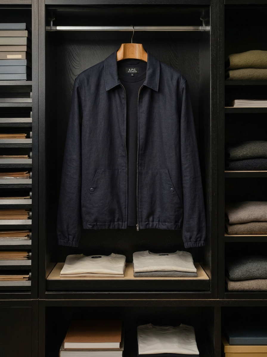 A.P.C. Harrington Jacket Zip 2