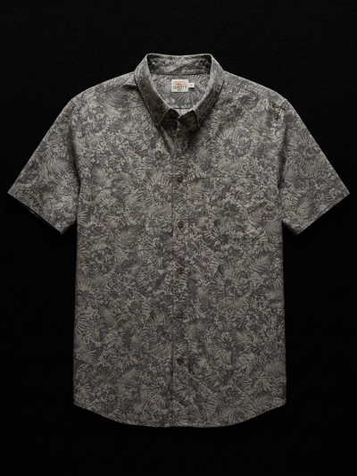 Faherty Patterned Short Sleeve Shirt