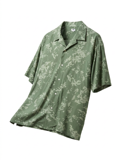 Uniqlo Patterned Short Sleeve Shirt