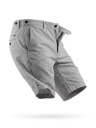 Lacoste Regular Fit Pinstripe Shorts