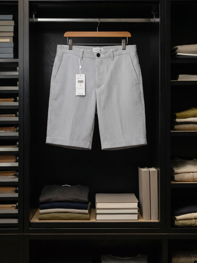 Lacoste Regular Fit Pinstripe Shorts 2