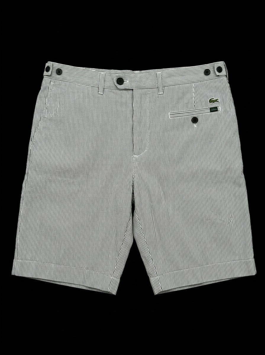 Lacoste Regular Fit Pinstripe Shorts