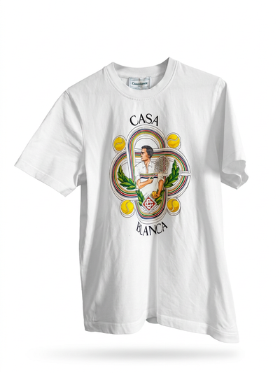 Casablanca Tennis Club Graphic T-Shirt