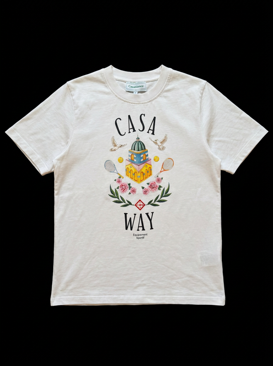 Casablanca Casa Way Graphic T-Shirt